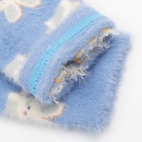 Носки женские махровые MINAKU &laquo;Зайчики&raquo;, размер 36-39 (23-25 см)