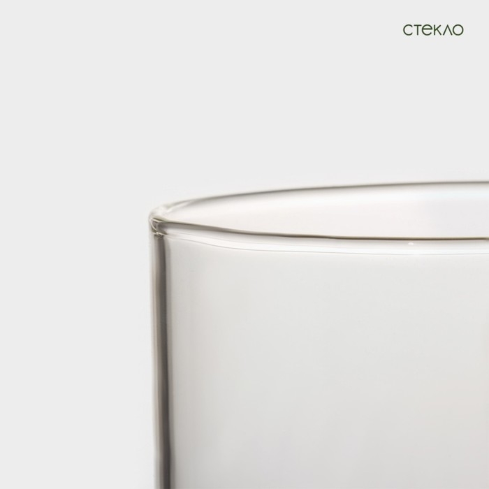 Банка стеклянная для хранения сыпучих продуктов BellaTenero &laquo;Эко&raquo;, 950 мл, 10&times;15,5 см, с бамбуковой крышкой