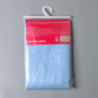 Штора для ванны Доляна &laquo;Полоска&raquo;, 180&times;180 см, полиэстер, цвет голубой