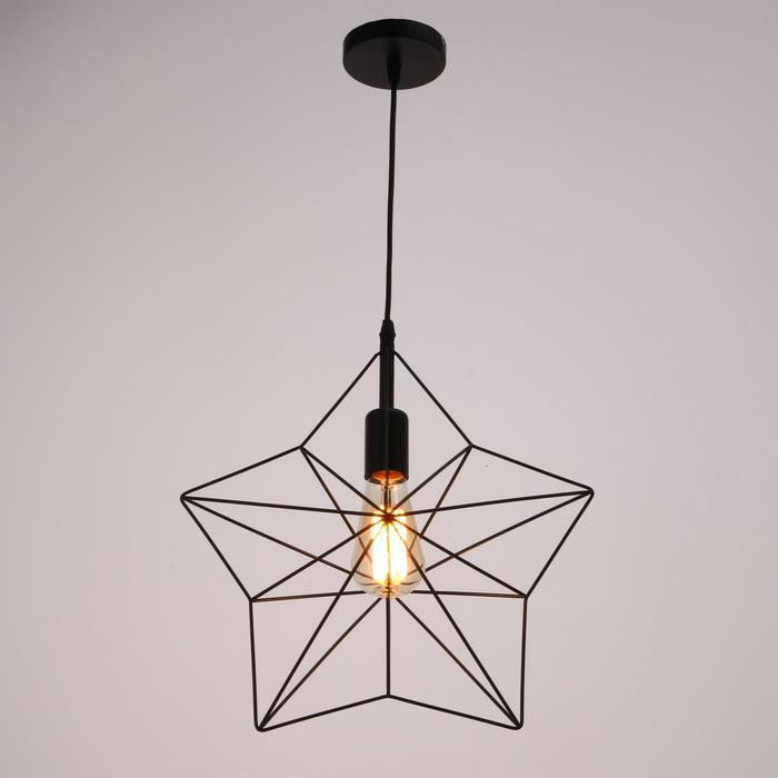 Светильник BayerLux 669912/1 E27 40Вт черный 36х20х139 см