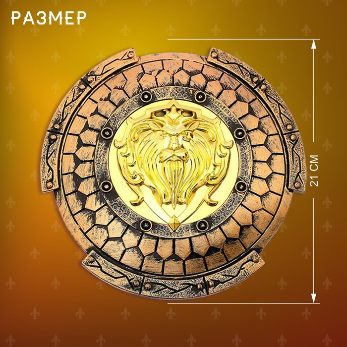 Набор рыцаря &laquo;Храбрый воин&raquo;, 3 предмета