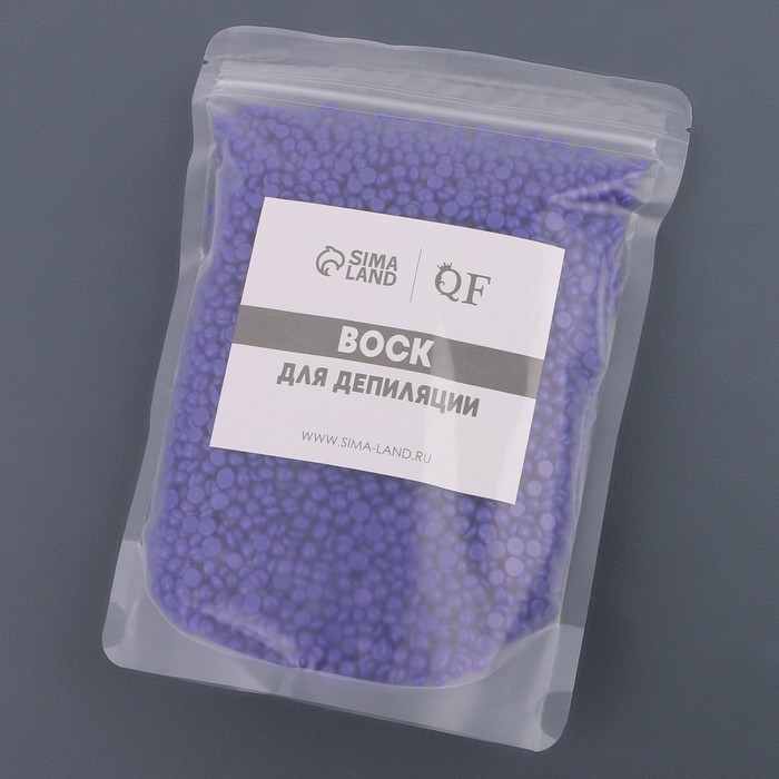 Воск для депиляции, плёночный, в гранулах, 500 гр, цвет индиго Воск для депиляции, плёночный, в гранулах, 500 гр, цвет индиго