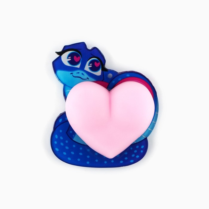 Магнит антистресс новогодний &laquo;Новый год: Год змеи&raquo;, на Новый год, 6.6 х 7.6 см