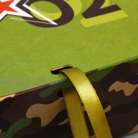 Коробка подарочная, упаковка, &laquo;23 февраля&raquo;, 31 х 24.5 х 8 см