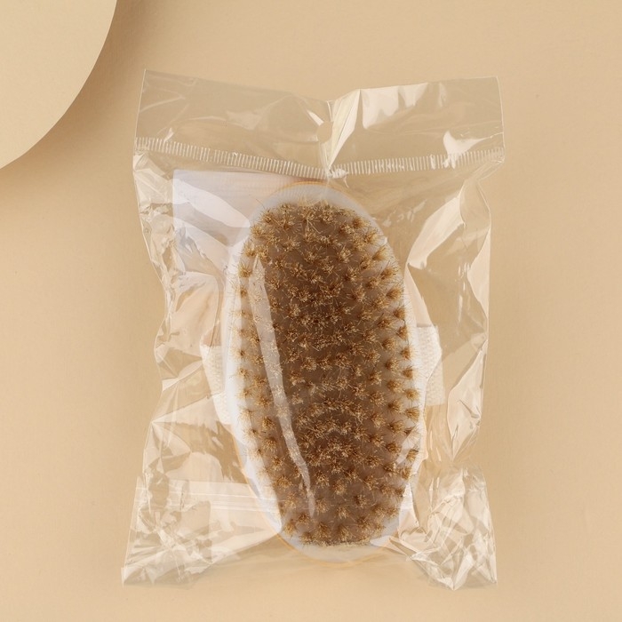 Массажер, щётка для сухого массажа &laquo;Ведьмы не толстеют&raquo;, 12 х 7 см