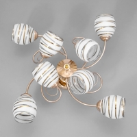 Люстра "Венда" 8х40Вт Е27 Золото МОДЕЛЬ: 2800089 Люстра "Венда" 8х40Вт Е27 Золото МОДЕЛЬ: 2800089