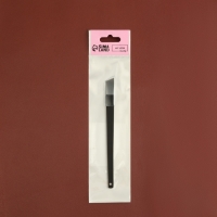 Нож для работы с кожей, скошенное лезвие, 12,5 × 1 см, цвет чёрный Нож для работы с кожей, скошенное лезвие, 12,5 × 1 см, цвет чёрный