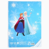 Набор "Холодное сердце" А4: 10л цветного одностороннего картона + 16л цветной двусторонней бумаги Набор "Холодное сердце" А4: 10л цветного одностороннего картона + 16л цветной двусторонней бумаги