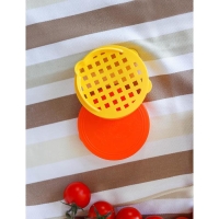 Крышки хозяйственные &laquo;Хозяюшкa&raquo;, 10 шт + сливнaя крышкa, цвет МИКС