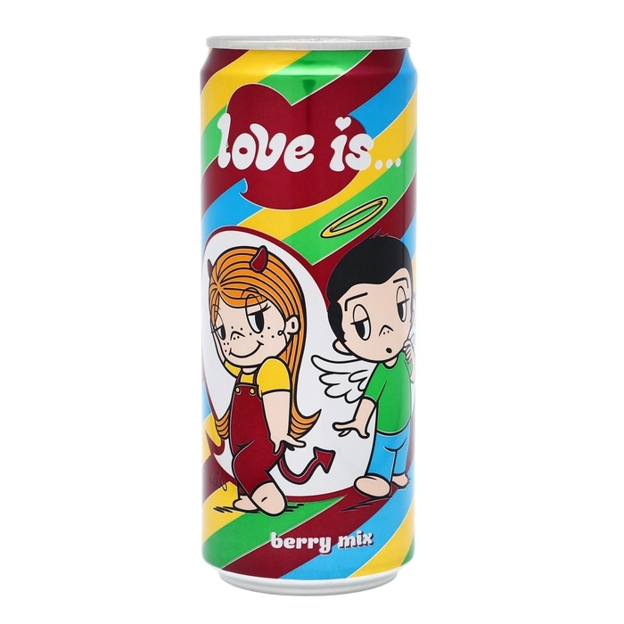 Вода газированная Love is &laquo;Ягодный микс&raquo;, 330 мл