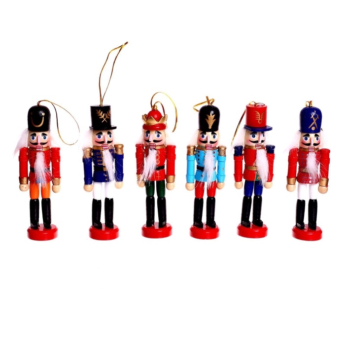 Новогодний декор &laquo;Щелкунчик&raquo; 3,5 &times; 12,5 см, МИКС