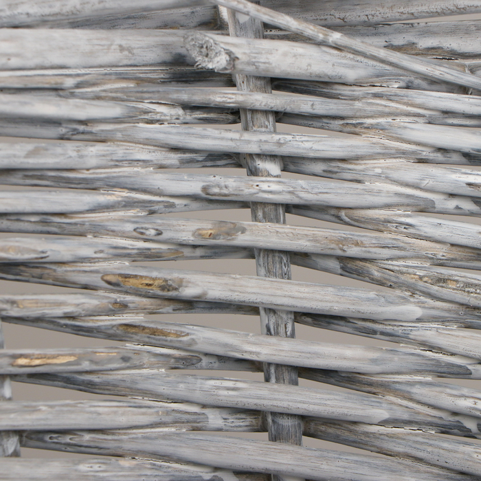 Набор корзин &laquo;Косичка&raquo;, 3 шт, 40&times;17/45 см, 32&times;16/40 см, 26&times;16/37 см, ива