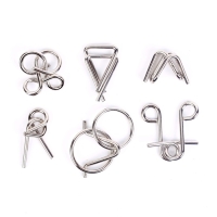 Головоломка металлическая &laquo;Загадки шумеров&raquo;, набор 6 шт.