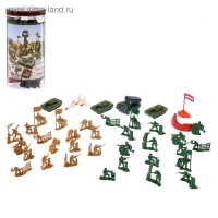 Набор солдатиков «Войско», 37 предметов Набор солдатиков «Войско», 37 предметов