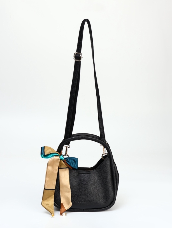 Сумка женская тоут на молнии, цвет чёрный