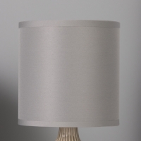 Лампа настольная "Капли" 40Вт Е14 серый 12х12х24см