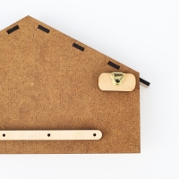 Ключница настенная &laquo;Счастья в дом&raquo;, 18 х 11,4 см.