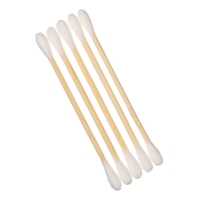 Ватные палочки, пакет 200 шт., наконечник - классика, хлопок/бамбук(стик) Ватные палочки, пакет 200 шт., наконечник - классика, хлопок/бамбук(стик)