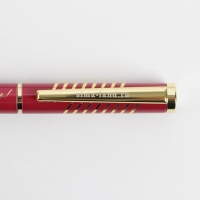 Ручка шариковая в подарочном футляре, металл, синяя паста, 1.0 мм &laquo;С днем учителя&raquo;