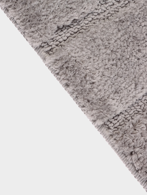 Коврик Savanna, 40&times;60 см, ворс 2 см, микрофибра, серый