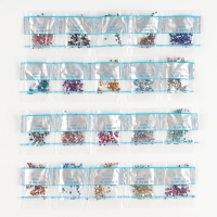 Алмазная мозаика на новый год с частичным заполнением на холсте &laquo;Оленёнок&raquo;, 15 х 21 см, набор для творчества