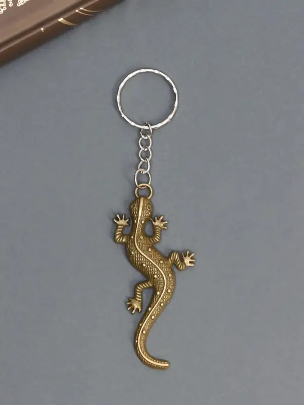 Брелок металл "Ящерица" 7,2х3,3 см