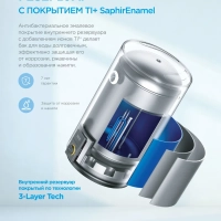 Накопительный водонагреватель MWH-3015-CVM, 30 л, белый