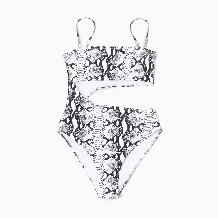 Купальник женский слитный MINAKU с принтом, размер 44