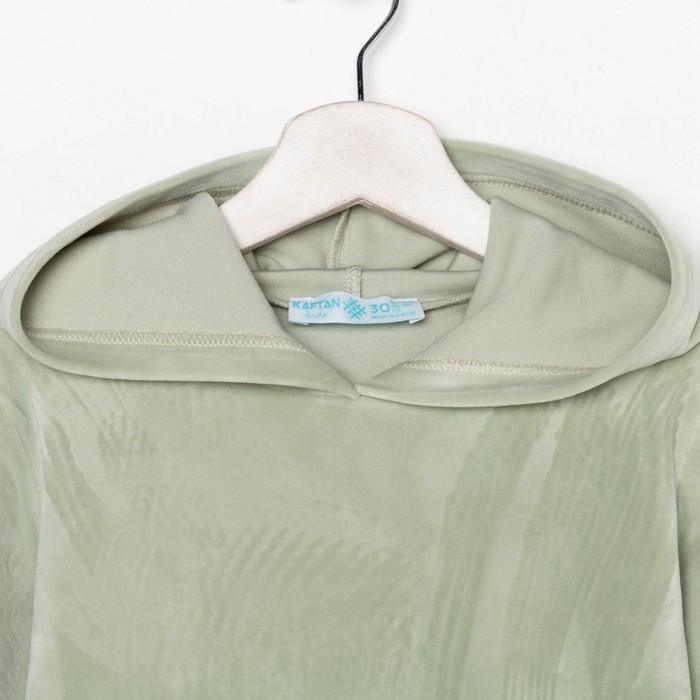 Костюм детский (толстовка, брюки) KAFTAN Костюм детский (толстовка, брюки) KAFTAN "Basic line" р.34 (122-128), зеленый