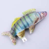 Игрушка для кошек с мятой «Судак» из текстиля, 20 см Игрушка для кошек с мятой «Судак» из текстиля, 20 см