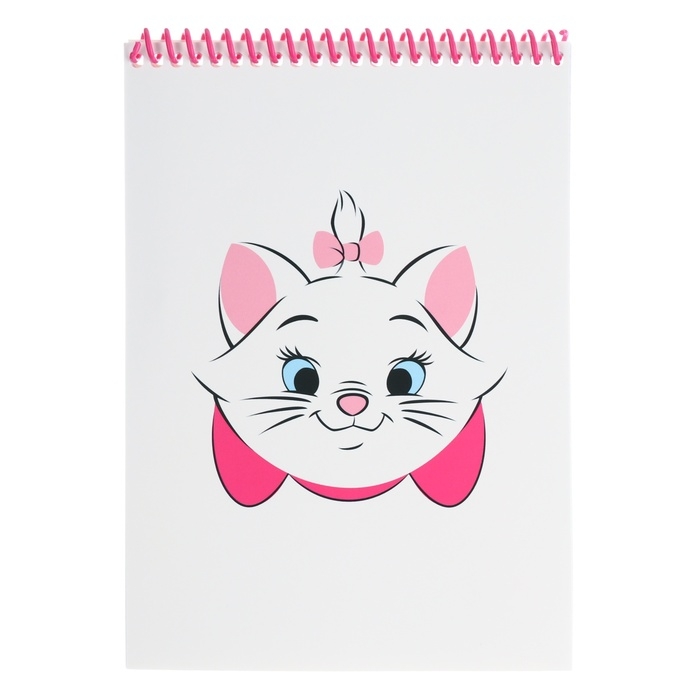 Подарочный набор: блокнот А5 и 2 ручки пиши-стирай, кошечка Мари