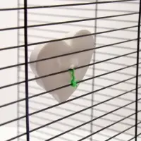 Минеральный камень "Пижон" для птиц сердце с углем, 60 г