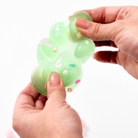 Сквиш антистресс - игрушка &laquo;Кошачья лапка&raquo;, светится в темноте