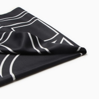 Платок женский MINAKU 70*70 см, черный Платок женский MINAKU 70*70 см, черный