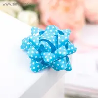 Бант-звезда №5 (ФАСОВКА 50 ШТ), МИКС