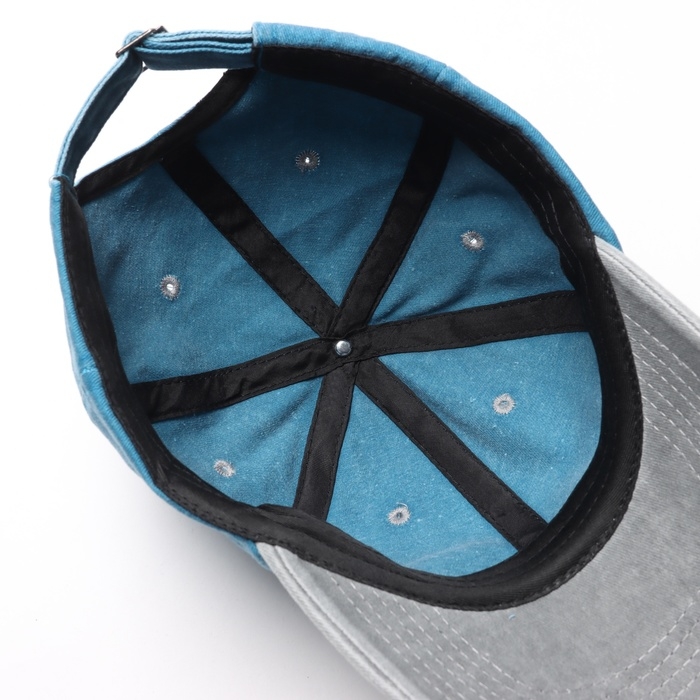 Кепка мужская MINAKU, цвет серый/голубой, р-р 56-58 Кепка мужская MINAKU, цвет серый/голубой, р-р 56-58