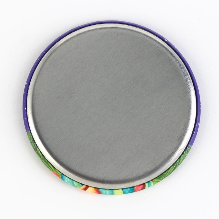 Магнит новогодний закатной &laquo;Новый год: Тепла и уюта&raquo;, диам. 5 см