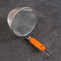 Корзинка для приготовления картошки фри, 25см, дерев ручка Корзинка для приготовления картошки фри, 25см, дерев ручка