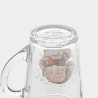 Кружка "Каппучино" "Новогодние зверушки" 300 мл