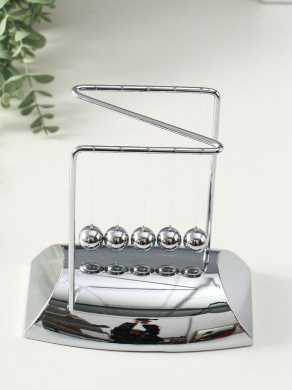 Маятник металл "Хром" 19х19х10 см