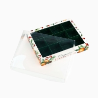 Коробка под 12 конфет с ячейками &laquo;Сладкого Нового года!&raquo;, 14.5 х 18.5 х 3 см