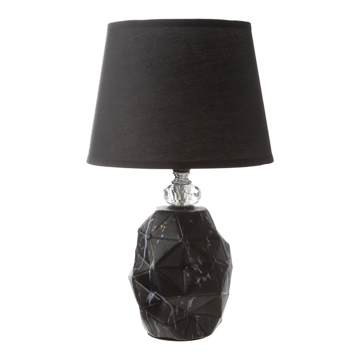 Лампа настольная "Дух" 1х40Вт Е14 черный 20х20х34см