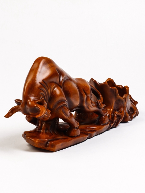 Подставка для бутылки "Бык" под дерево, 49.11.22см