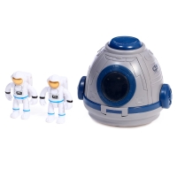 Игровой набор &laquo;Капсула космонавта&raquo;, фигурки 2 шт., световые эффекты