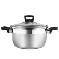 Кастрюля Rialto-20С со стеклянной крышкой, 3.2 литра