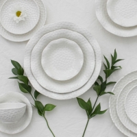 Тарелка десертная керамическая &laquo;Воздушность&raquo;, 500 мл, d=23 см, цвет белый