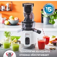 Соковыжималка Ultra Juice ZU600110 с автоотчисткой, 200 Вт