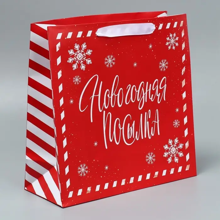 Набор пакетов ламинированных &laquo;Снежного Нового года&raquo;