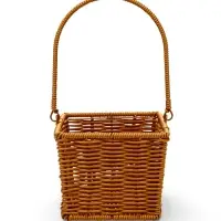 Набор корзин 2 шт 23х11х13  26х17х15 см ручка h=18/18 см металл каркас