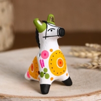 Дымковская игрушка &laquo;Свистулька Лошадка&raquo; 8&times;9&times;4 см, микс